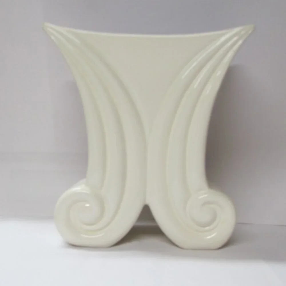 VASE Czechoslovakia Ceramic Art Deco Vintage